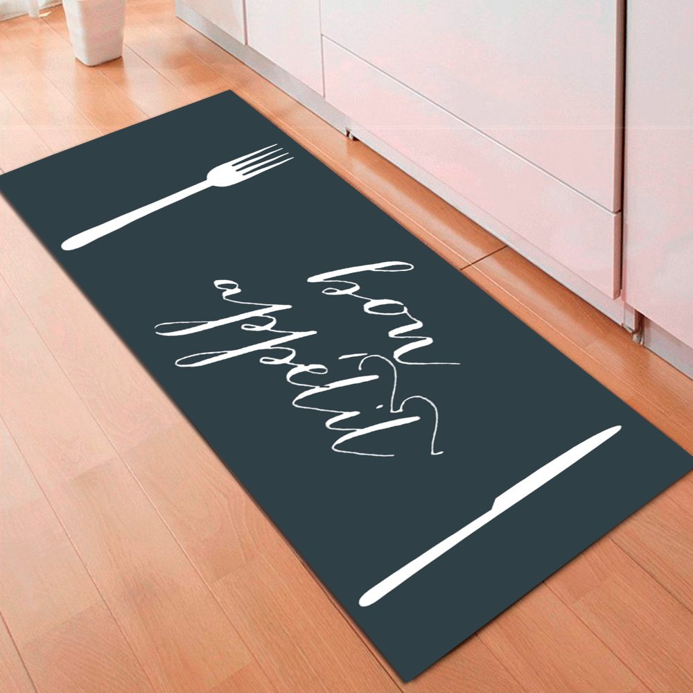 Passadeira de Cozinha Appettit Azul Escuro 40x90cm