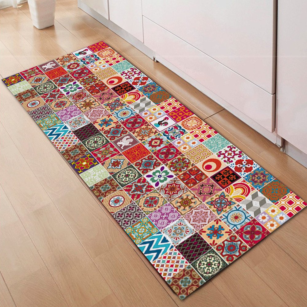 Passadeira Cozinha Ladrilho Vermelho 40x90cm