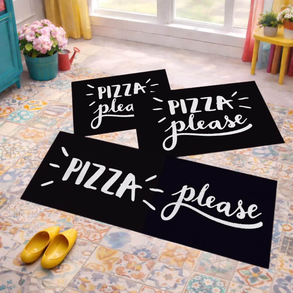 Tapete de Cozinha, Pizza Please - 3 Pças